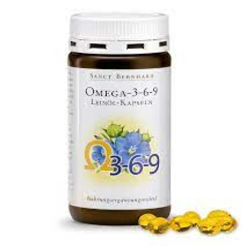 Omega 3-6-9 Leinol-Kapseln - Thực phẩm chức năng duy trì tim mạch