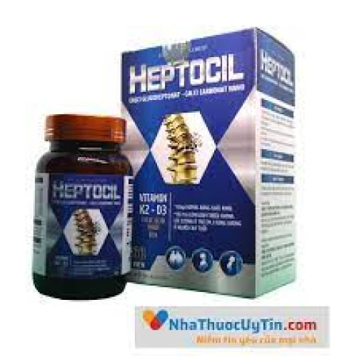 Heptocil - Thực phẩm chức năng hỗ trợ bổ sung canxi