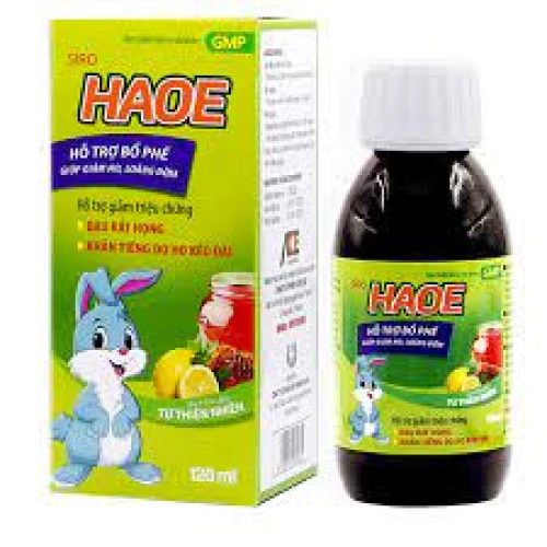 Siro HaoE - Thực phẩm chức năng giúp bổ phế, giảm ho