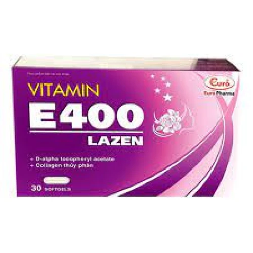 Vitamin E400 - Thực phẩm chức năng bổ sung vitamin E