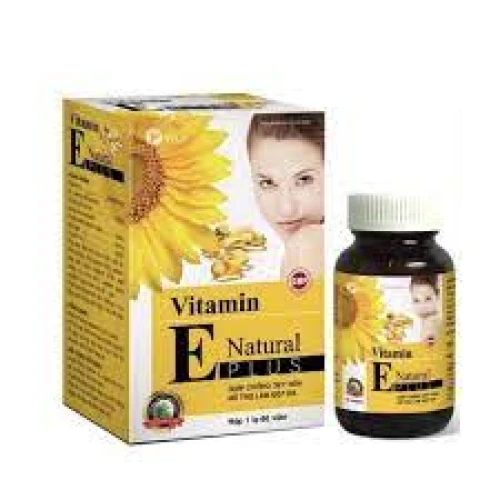 Vitamin E natural plus - Thực phẩm chức năng đẹp da