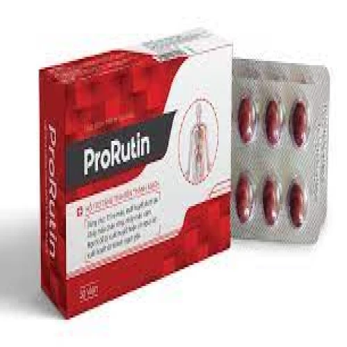Prorutin - Thực phẩm chức năng tăng cường sức bền thành mạch