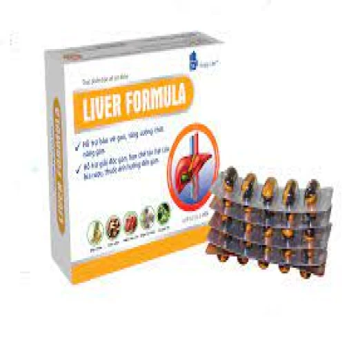 Liver Formula - Thực phẩm chức năng tăng cường chức năng gan