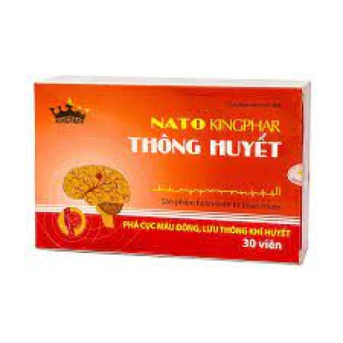 Nato thông huyết - Kingphar - Thực phẩm chức năng lưu thông máu