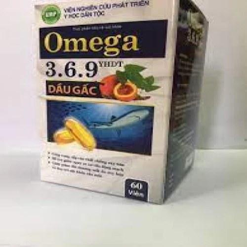 Omega 3.6.9 Gấc E - Bổ sung vitamin làm đẹp da