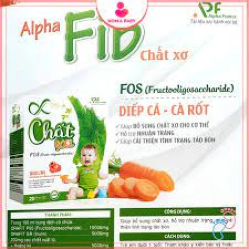 Alpha Fib chất xơ - Thực phẩm chức năng bổ sung chất xơ