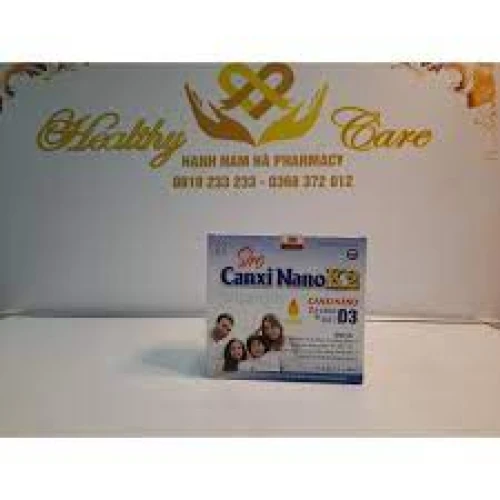 Siro Canxi Nano K2 - Thực phẩm chức năng bổ sung canxi