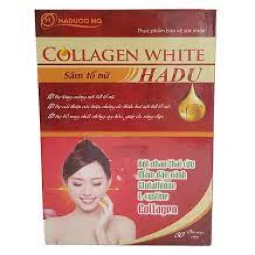 Collagen white Sâm tố nữ HADU - Thực phẩm tăng cường tiết tố nữ