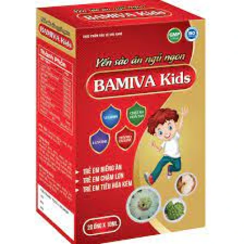 Yến Sào Ăn Ngủ Ngon Bamiva Kids - Tăng cường sức đề kháng cho bé