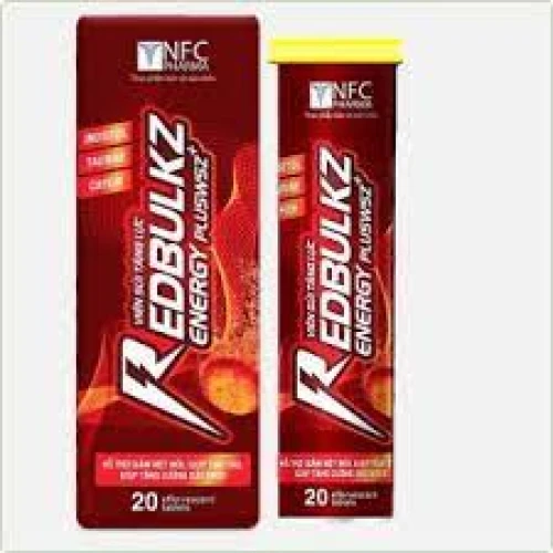 Viên sủi tăng lực Redbulkz Energy wsz+ - Giảm mệt mỏi