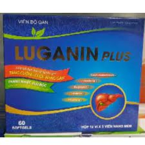 Viên bổ gan Luganin Plus - Thực phẩm chức năng bảo vệ gan