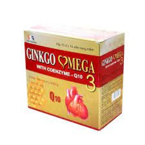 Ginko Omega3 Q10 - Thực phẩm chức năng tăng cường tuần hoàn não