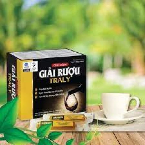 Ống uống Giải rượu Traly - Thực phẩm chức năng giải rượu