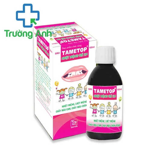 Tametop (siro) - Tăng sức đề kháng, phụ hồi tổn thương niêm mạc hiệu quả