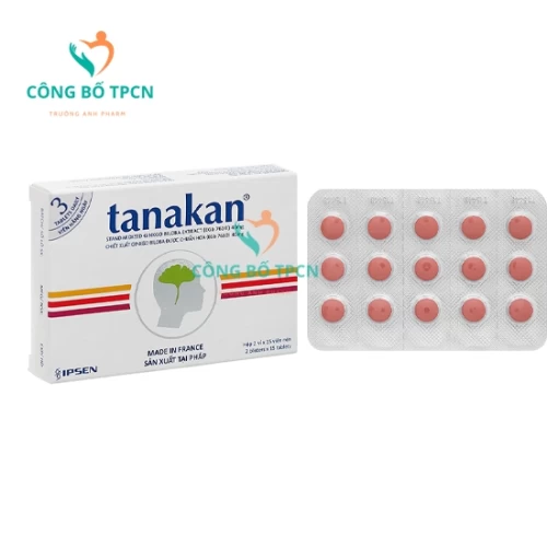 Tanakan 40mg Ipsen - Thuốc điều trị rối loạn nhận thức hiệu quả