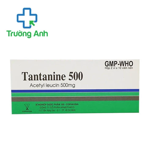 Tantanine 500mg Armephaco - Thuốc điều trị cơn chóng mặt hệu quả