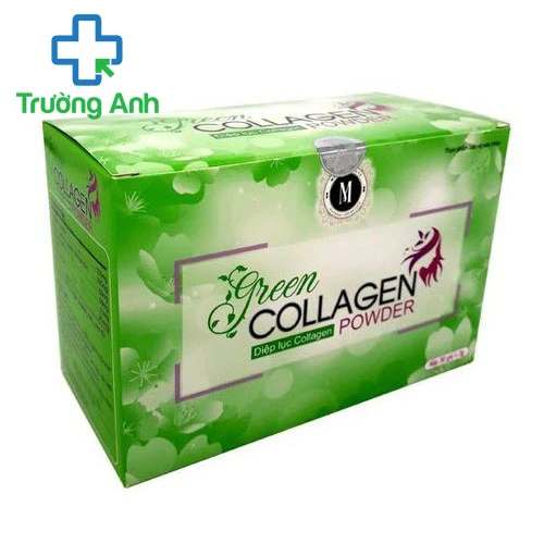 Tảo-Diệp lục Collagen Green collagen powder - Bổ sung chất xơ