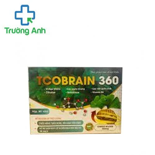 Tcobrain 360 - Giúp tăng cường tuần hoàn và lưu thông máu lên não