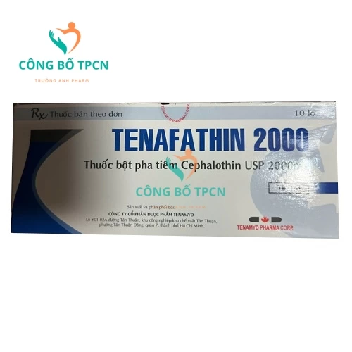 Tenafathin 2000 Tenamyd - Điều trị nhiễm khuẩn nghiêm trọng