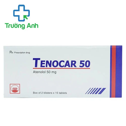 Tenocar 50 Pymepharco - Thuốc điều trị tăng huyết áp hiệu quả