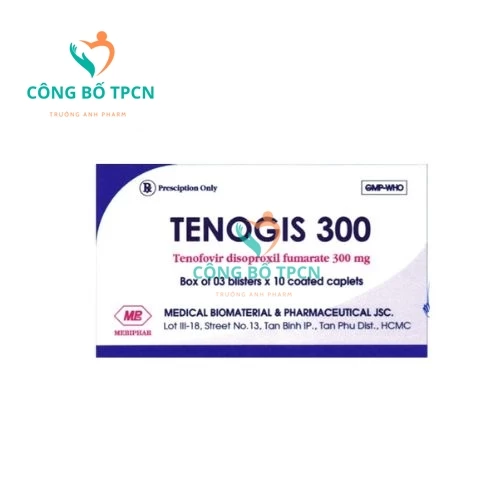 Tenogis 300 Mebiphar - Thuốc điều trị HIV hiệu quả