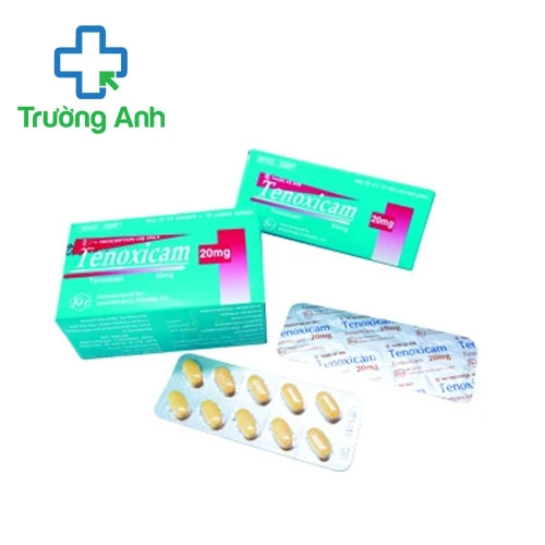 Tenoxicam 20mg Khapharco - Thuốc giảm đau chống viêm xương khớp hiệu quả