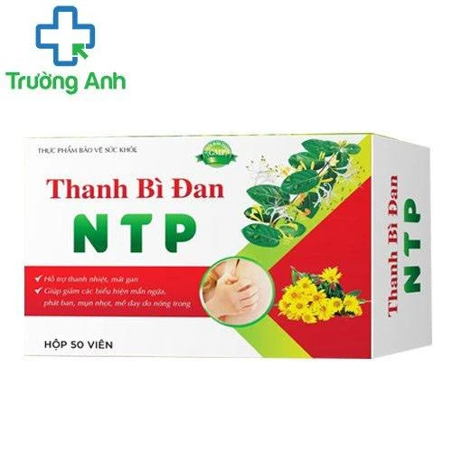 Thanh Bì Đan NTP - Giúp giảm các biểu hiện mẩn ngứa, phát ban