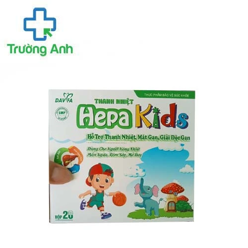 Thanh nhiệt Hepakids - Giúp thanh nhiệt, giải độc, nhuận gan