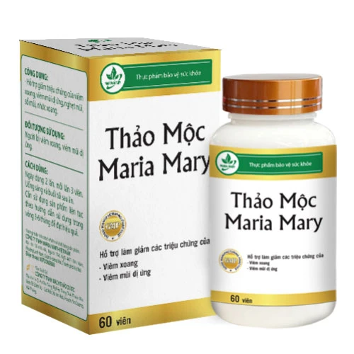 Thảo Mộc Maria Mary - Hỗ trợ điều trị viêm xoang, viêm mũi dị ứng