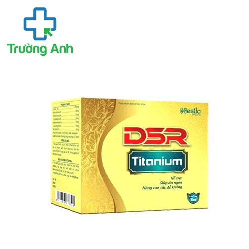 DSR Titanium - Bổ sung kẽm, lysine nâng cao sức đề kháng cơ thể