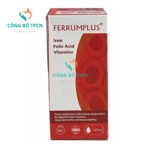  Ferrumplus - Hỗ trợ phòng ngừa thiếu máu do thiếu sắt hiệu quả