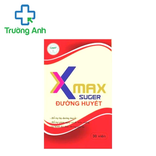 Xmax Sugar Đường huyết - Hạ đường huyết hiệu quả