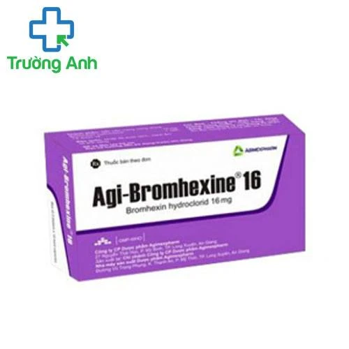 Agi-Bromhexine 16 - Thuốc điều trị bệnh đường hô hấp hiệu quả