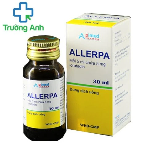 Allerpa - Thuốc làm giảm triệu chứng viêm mũi dị ứng hiệu quả của Apimed
