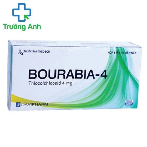Bourabia-4 - Thuốc điều trị bệnh giãn cơ, co thắt & rối loạn thần kinh