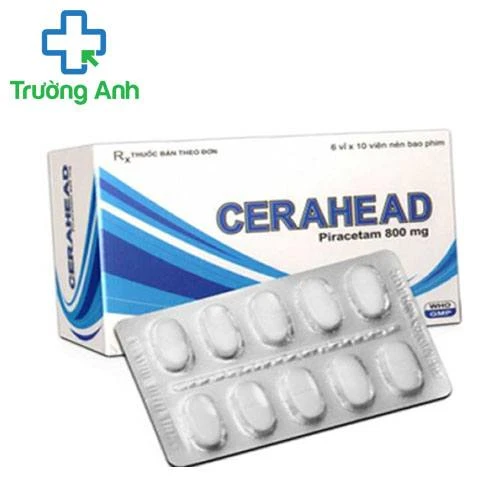 Cerahead 800mg - Thuốc điều trị bệnh tâm thần, rối loạn não hiệu quả