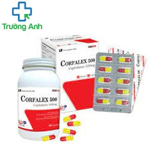 Corfalex 500 USP - Thuốc điều trị các bệnh viêm nhiễm hiệu quả