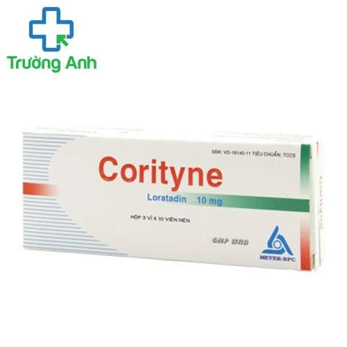 Corityne - Thuốc điều trị viêm mũi dị ứng, viêm kết mạc, mày đay