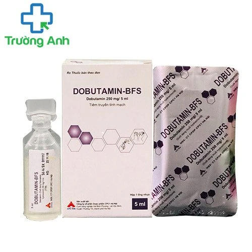 Dobutamin-BFS 250mg/5ml CPC1HN - Thuốc giúp tăng co cơ tim