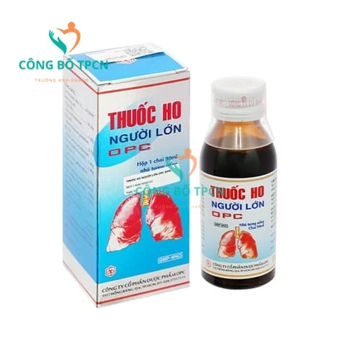 Thuốc ho người lớn OPC 90ml - Điều trị các bệnh viêm đường hô hấp