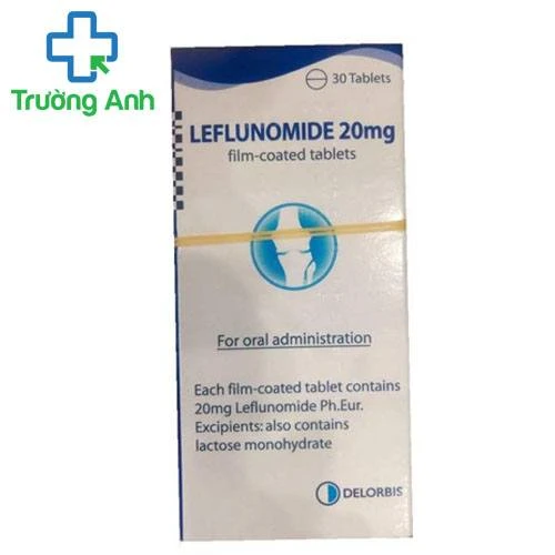 Lefunomide 20mg - Thuốc điều trị bệnh viêm xương khớp hiệu quả
