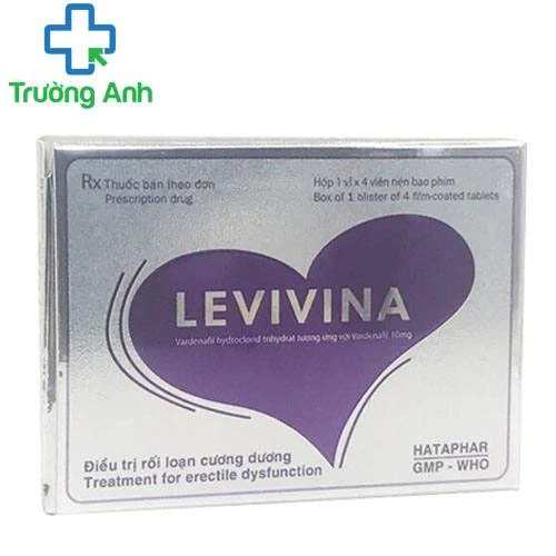 Levivina - Thuốc điều trị rối loạn cương dương, yếu sinh lý ở nam giới