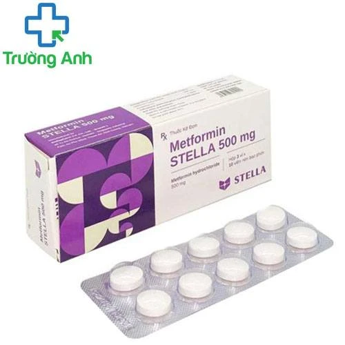 Medormin Stella 500mg - Thuốc điều trị bệnh đái tháo đường type 2