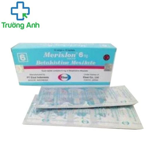 Merislon 6 - Thuốc điều trị chóng mặt, rối loạn tiền đình