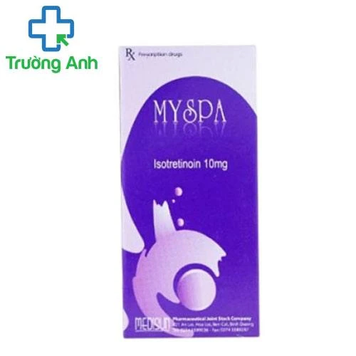 Myspa - Thuốc điều trị các dạng mụn trứng cá nặng của Me Di Sun