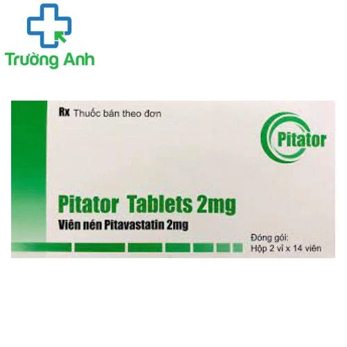 Pitator Tablets 2mg - Thuốc điều trị tăng cholesterol máu nguyên phát
