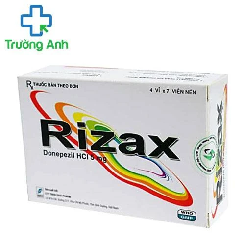 Rizax 5mg - Thuốc điều trị bệnh suy giảm trí nhớ của Davipharm