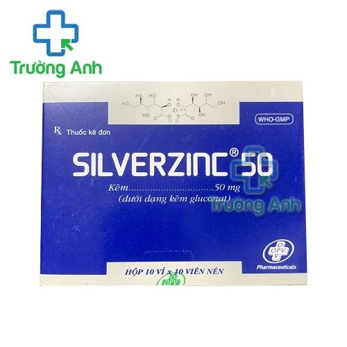 Silverzinc 50 OPV - Thuốc điều trị thiếu kẽm hiệu quả
