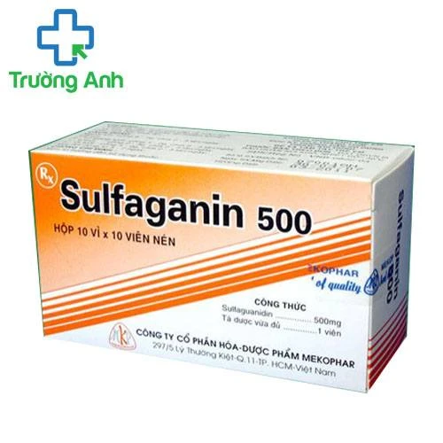 Sulfaganin 500 - Thuốc điều trị bệnh tiêu chảy cấp do vi khuẩn