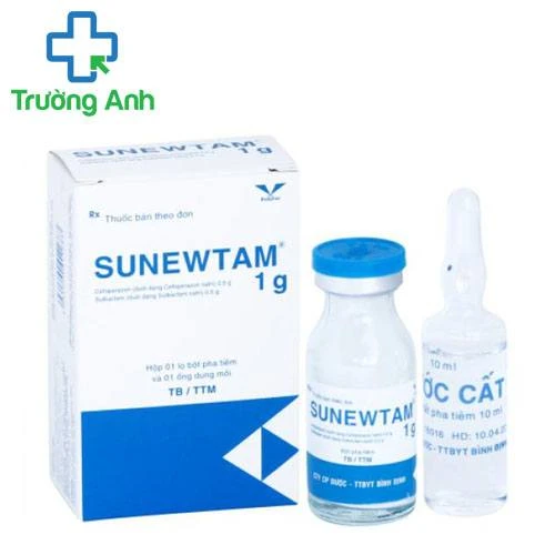Sunewtam 1g Bidiphar - Thuốc điều trị bệnh nhiễm khuẩn hiệu quả